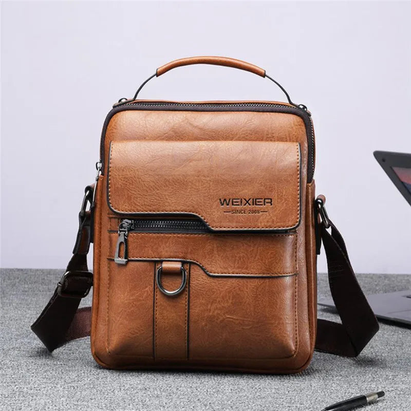 High Quality Leather Crossbody Sling Bag